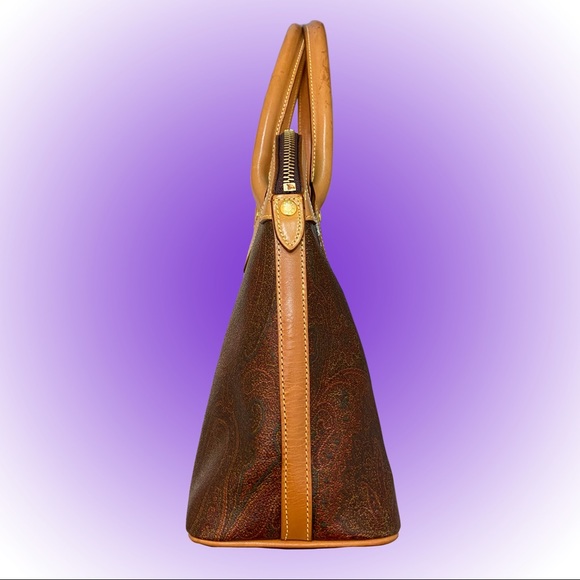 ETRO Paisley Jacquard Leather Purse - Picture 6 of 6